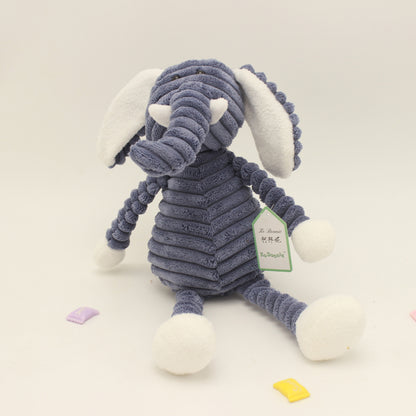 Striped Animal Plush Toy