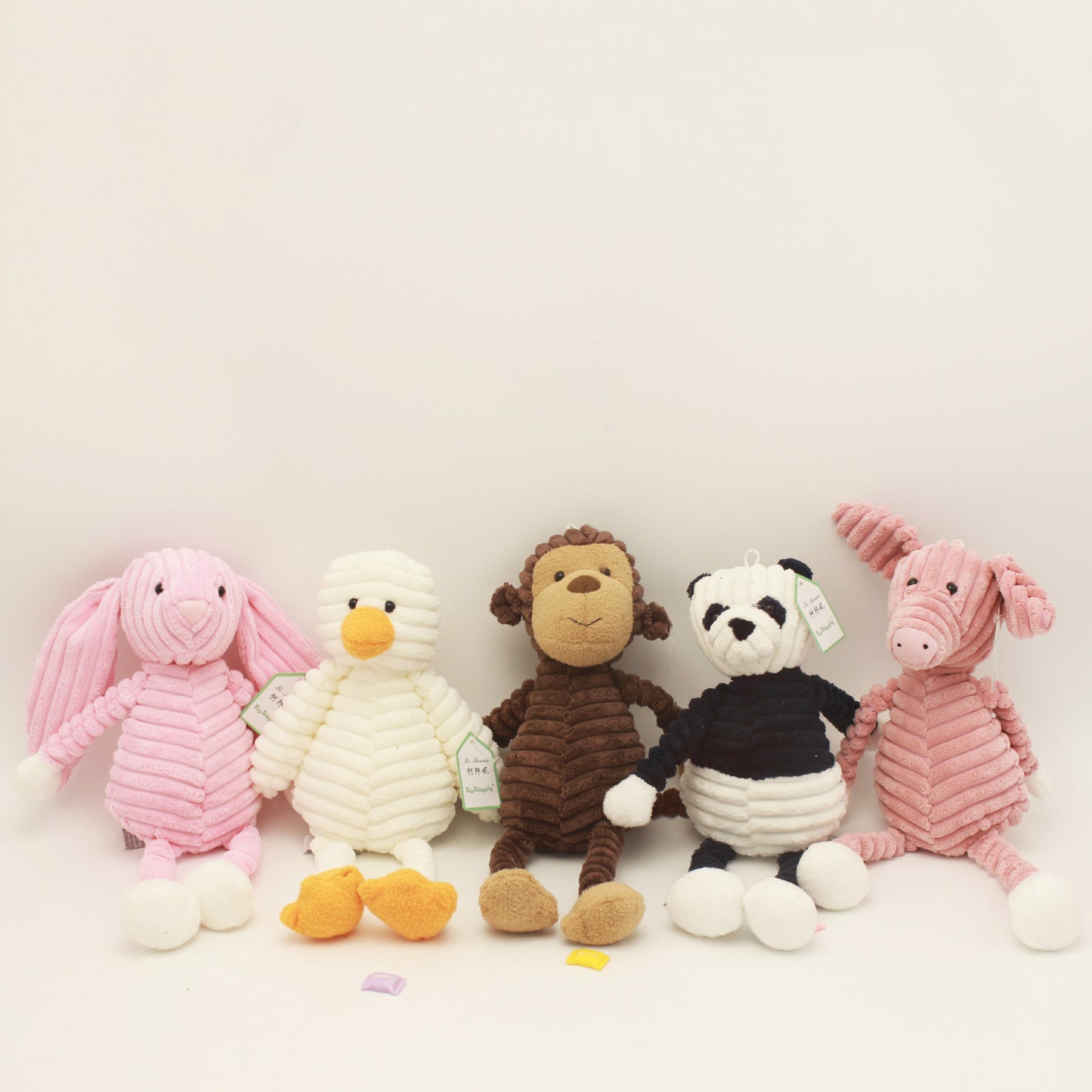 Striped Animal Plush Toy