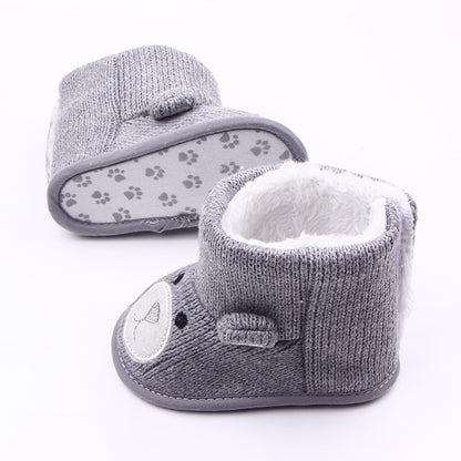 Bear Knitting Shoes