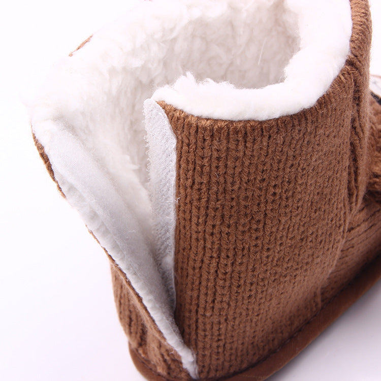 Bear Knitting Shoes