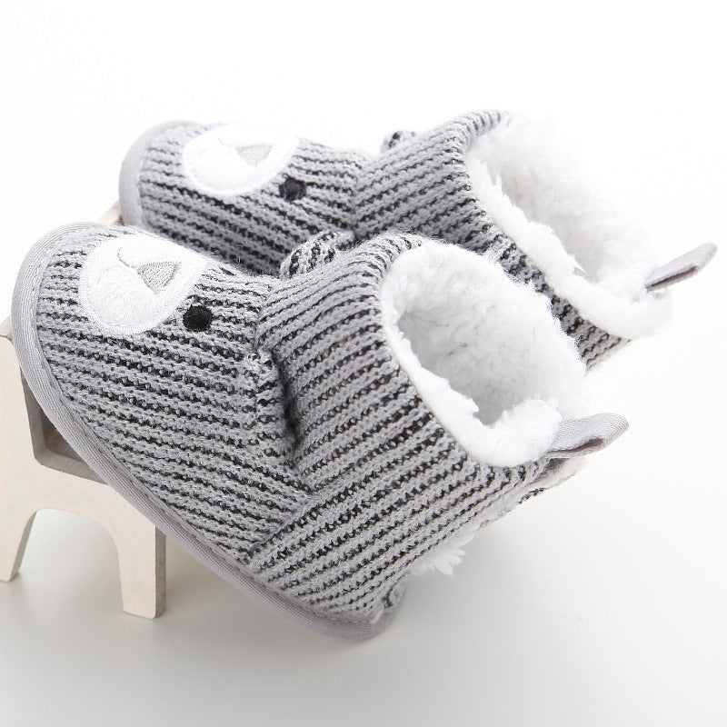 Bear Knitting Shoes